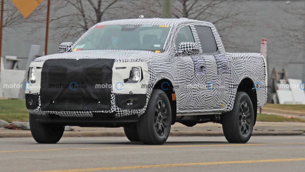 2023-ford-ranger-spy-shot