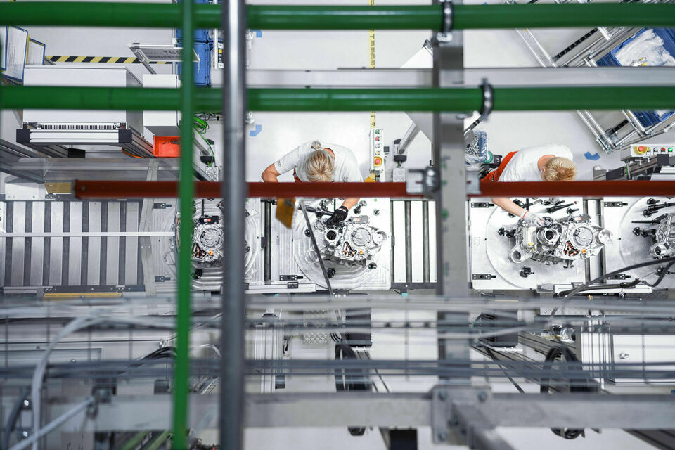 Audi Production of Electric Motors for PPE 5
