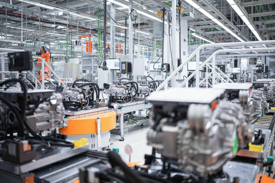 Audi Production of Electric Motors for PPE 7