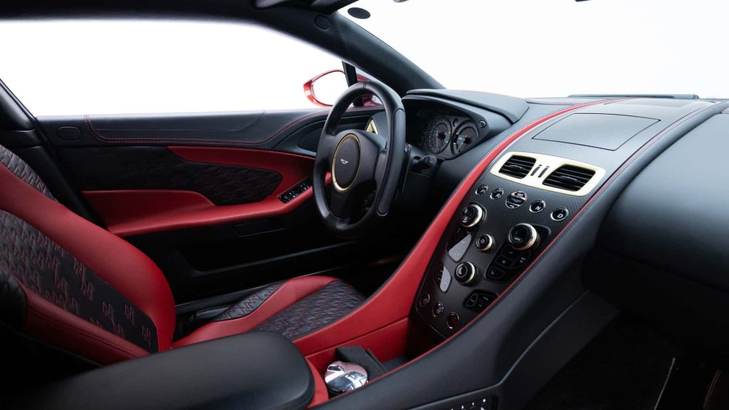 Aston Martin Vanquish Zagato Shooting Brake Interior Design