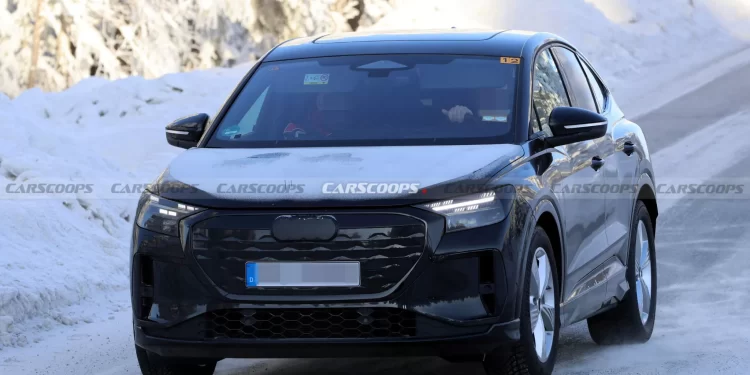 2027 Audi Q4 Sportback E Tron Spy Photo (3)