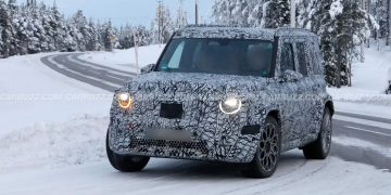 Mercedes Benz G Class Spy Photo (9)