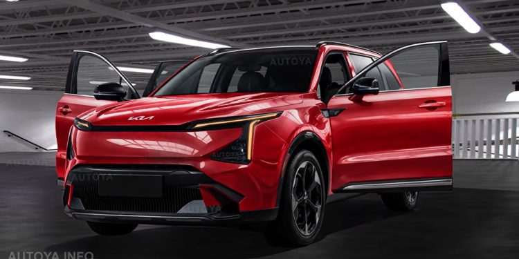 2027 Kia Sorento Rendering (4)