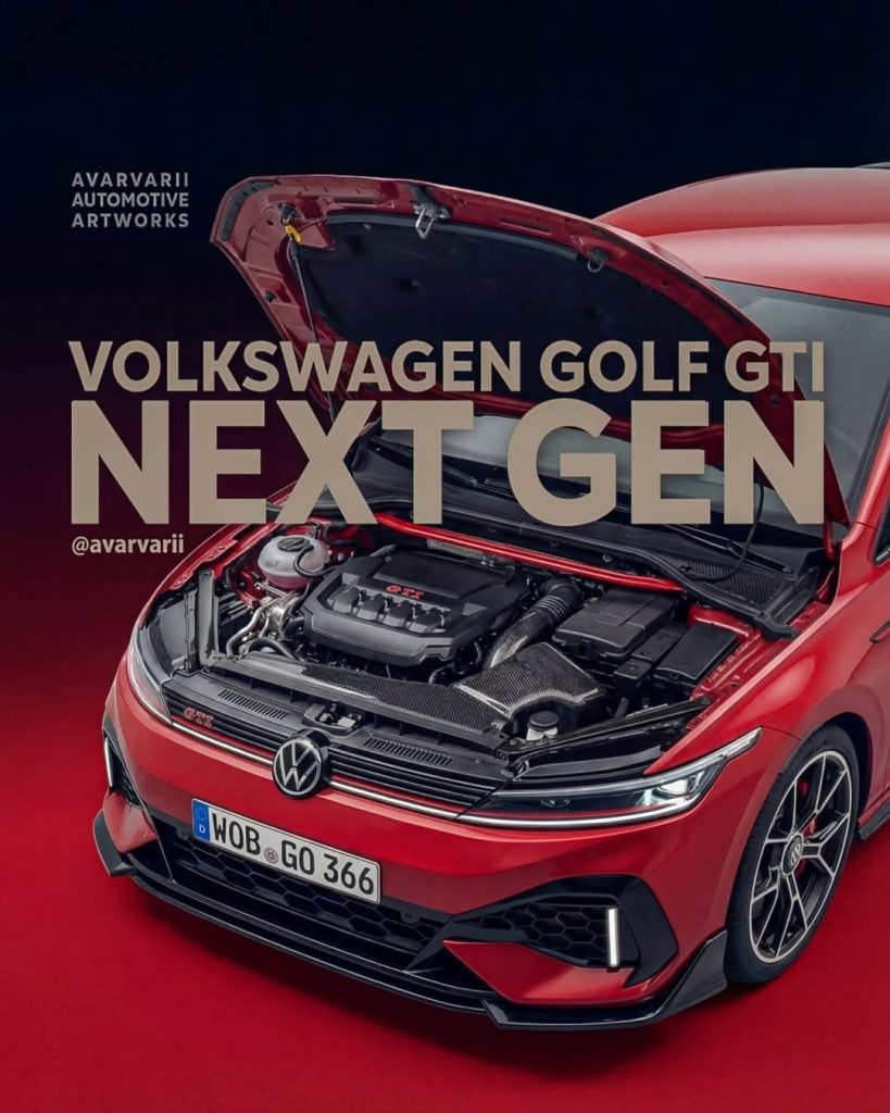 Volkswagen Golf GTI Mk9 Rendering (1)