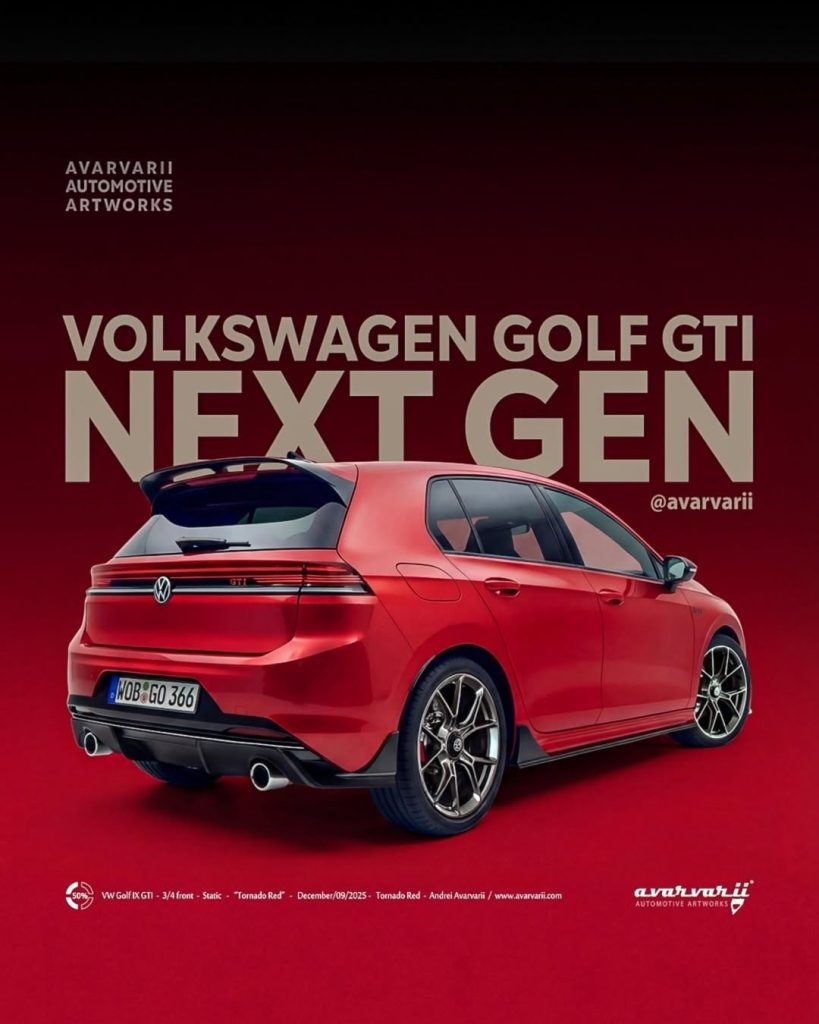 Volkswagen Golf GTI Mk9 Rendering (8)