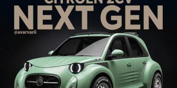 2028 Citroen 2CV Rendering (1)