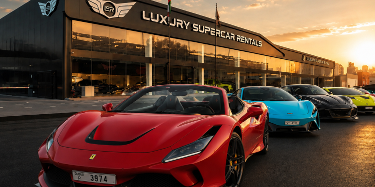 Rent ferrari in Dubai